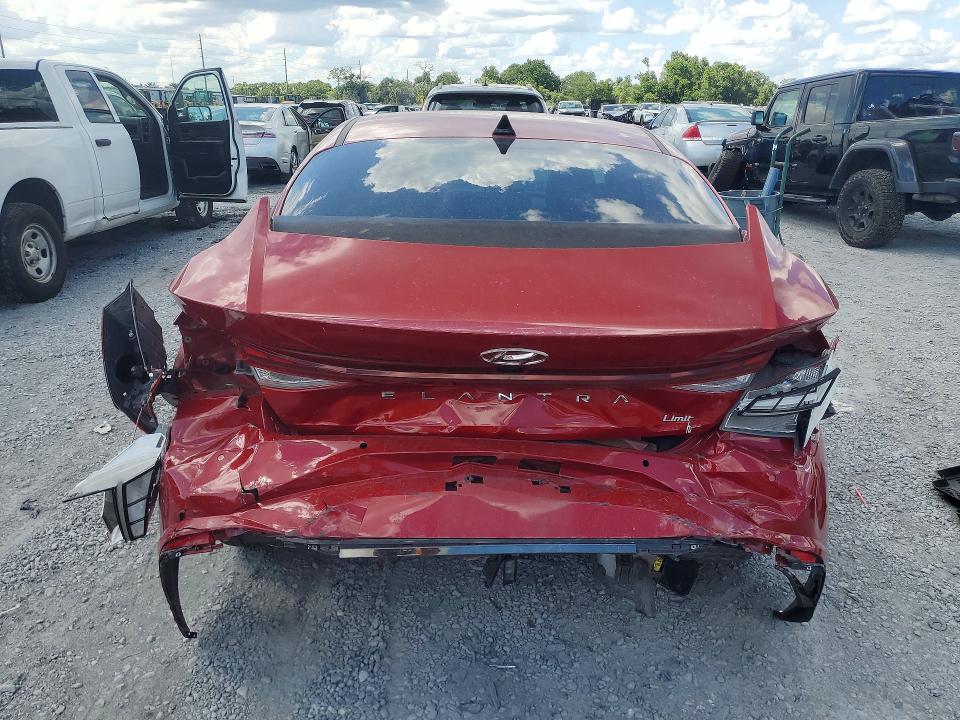 2022 Hyundai VIN KMHLP4AG8NU333103 COPART salvage auction — REAR END, Fl - Certificate Of Destruction, sold $4,150 on 2026-07-17 (photo 6)