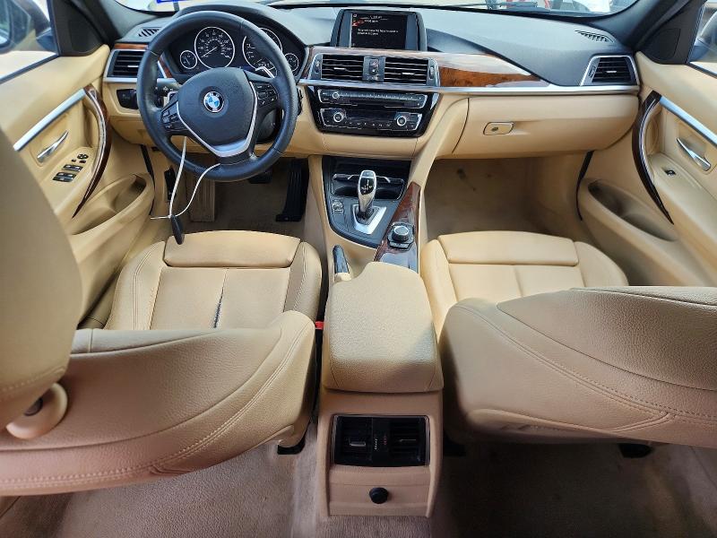 2016 BMW 3er VIN WBA8E9C58GK647869 COPART salvage auction — FRONT END, Salvage Title, sold $2,700 on 2026-07-16 (photo 8)