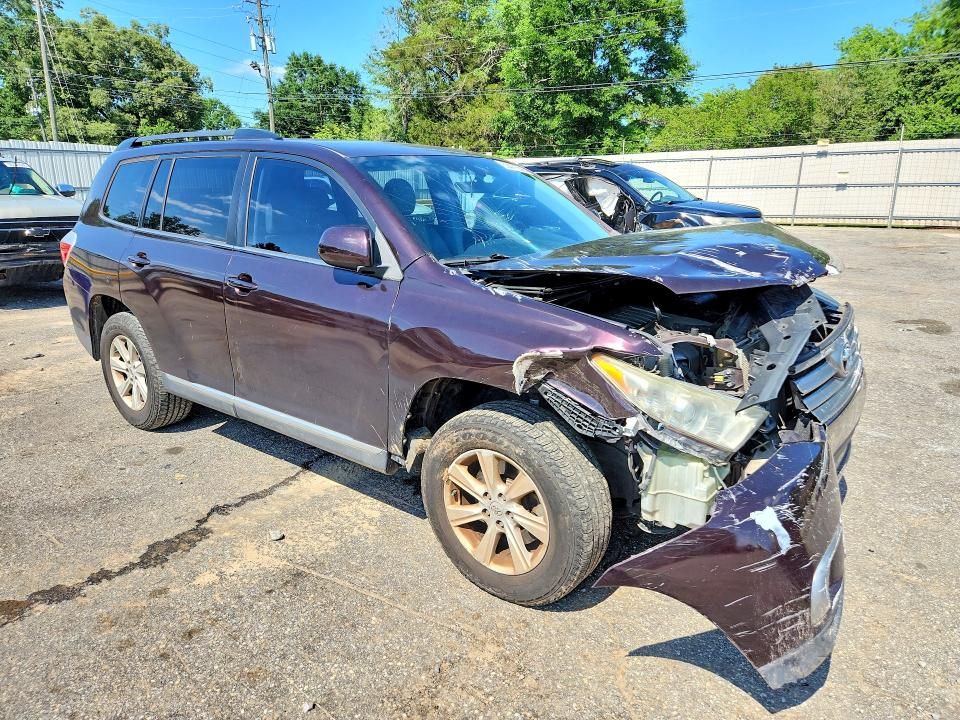 2013 Toyota VIN 5TDZK3EH2DS104588 COPART salvage auction — FRONT END, Al - Cert Of Title-Salvage Title, sold $2,900 on 2026-07-13 (photo 4)