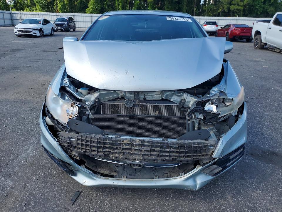 2012 Honda Insight VIN JHMZE2H54CS002149 COPART salvage auction — FRONT END, Nc - Salvage Certificate Of Title, sold $1,050 on 2026-07-14 (photo 5)