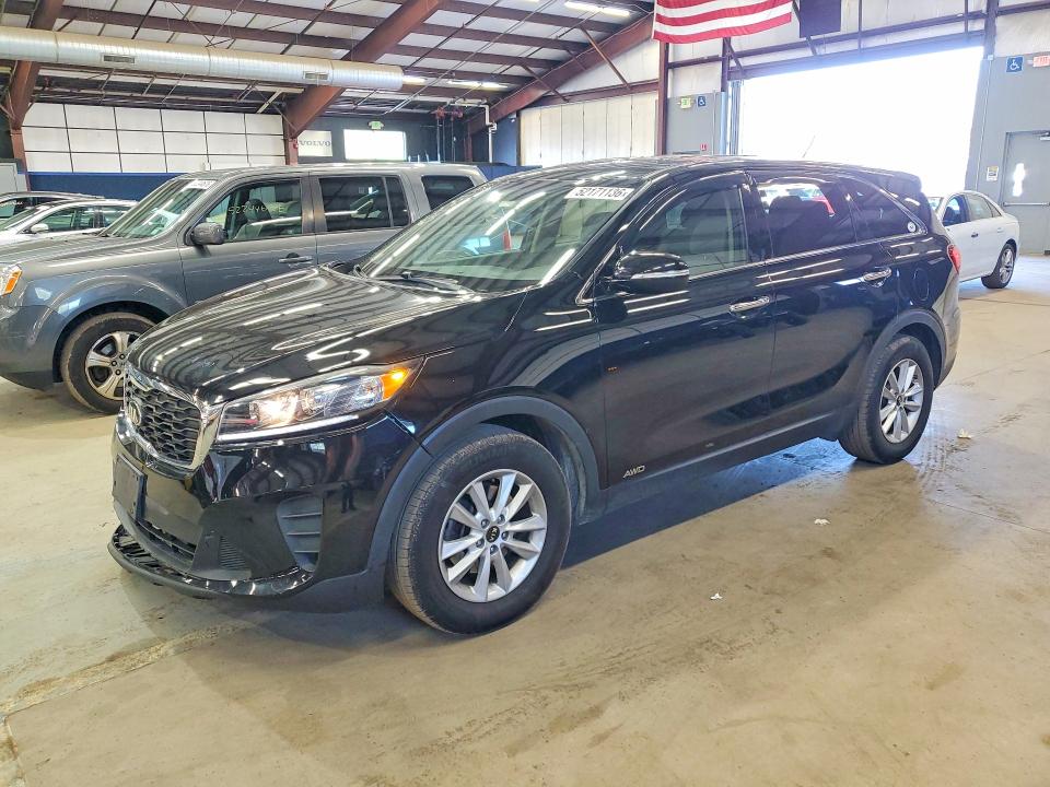 2019 Kia Sorento VIN 5XYPGDA30KG570359 COPART salvage auction — FRONT END, Ma - Cert Of Title-Salvage, sold $2,450 on 2026-07-30 (photo 1)