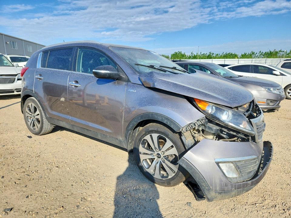 2012 Kia Sportage VIN KNDPCCA29C7298745 COPART salvage auction — FRONT END, Ab - Bos - Salvage, sold $700 on 2026-07-23 (photo 4)