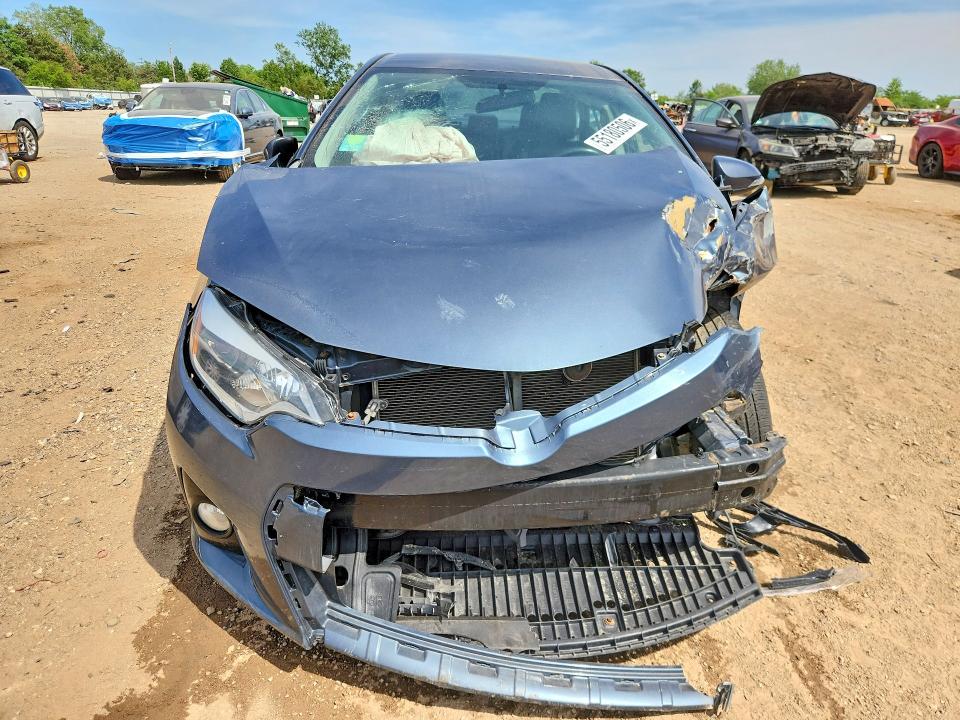 2015 Toyota VIN 2T1BURHE3FC417340 COPART salvage auction — FRONT END, Il - Salvage Certificate, sold $1,200 on 2026-07-02 (photo 5)