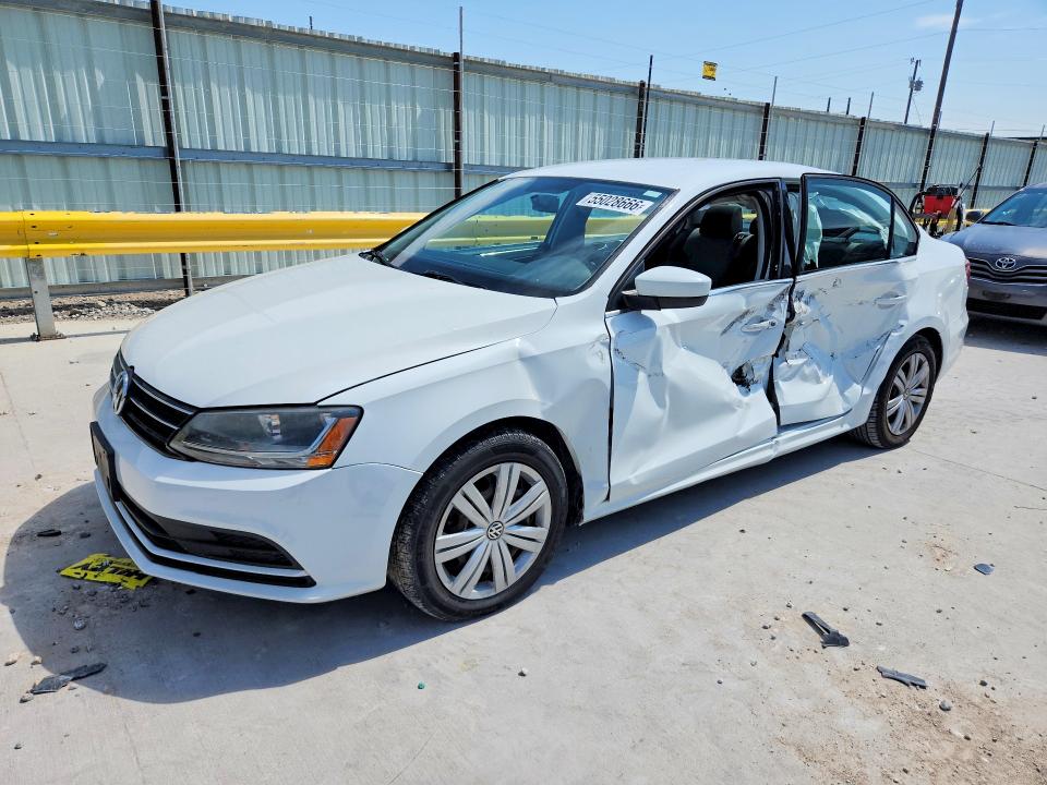 2017 Volkswagen Jetta VIN 3VW2B7AJ6HM290561 — COPART salvage auction photo