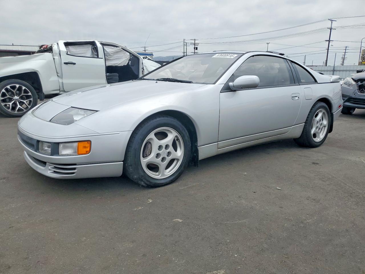1990 Nissan 300zx VIN JN1CZ24A7LX002747 COPART salvage auction — Minor Dent/Scratches, CA - DIS/DLR/EXP ONLY CLEAN TITLE (P), sold $25,250 on 2026-05-27 (photo 1)