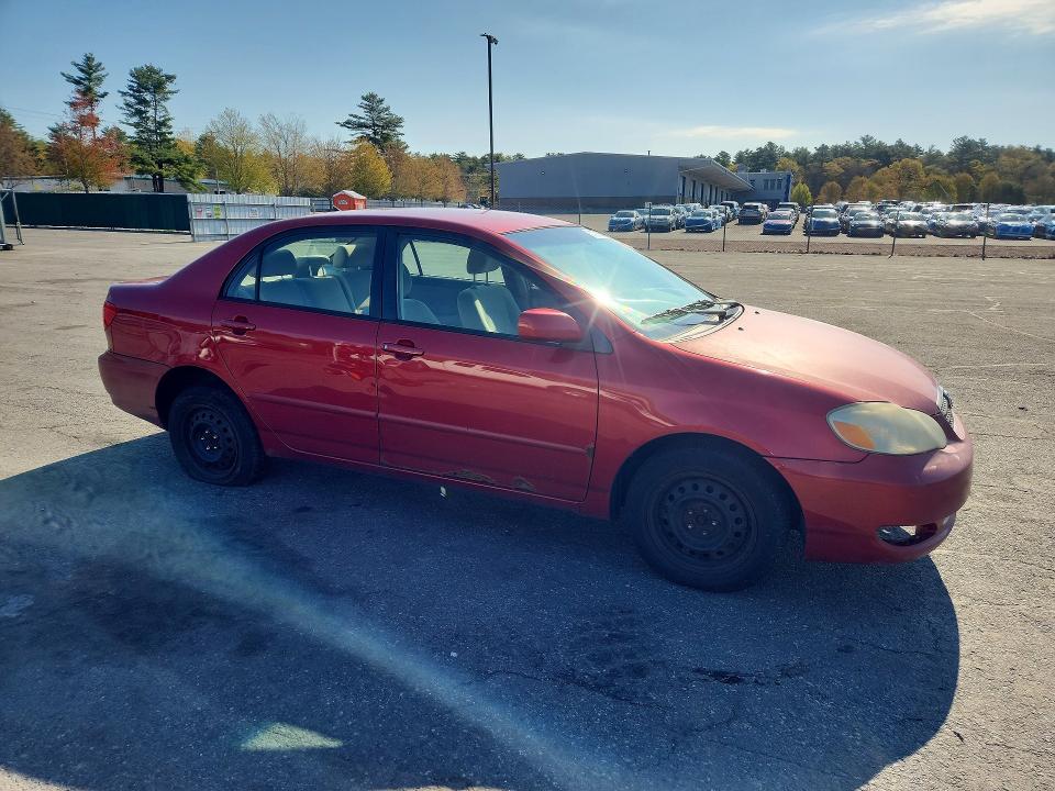 2007 Toyota Corolla VIN JTDBR32E570126874 COPART salvage auction — FRONT END, Ri - Salvage Certificate Of Title, sold $1,150 on 2026-07-07 (photo 4)