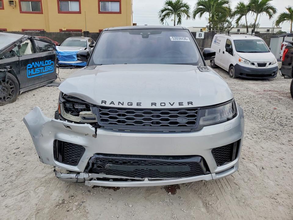 2021 Land rover RANGE ROVER VIN SALWV2SE2MA766613 COPART salvage auction — FRONT END, Fl - Cert Of Title Slvg Rebuildable, sold $18,900 on 2026-07-17 (photo 5)