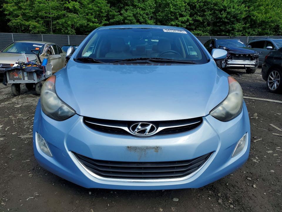 2012 Hyundai Elantra VIN KMHDH4AE4CU449413 COPART salvage auction — SIDE, Md - Cert Of Salvage > 75% Damage, sold $1,150 on 2026-07-07 (photo 5)