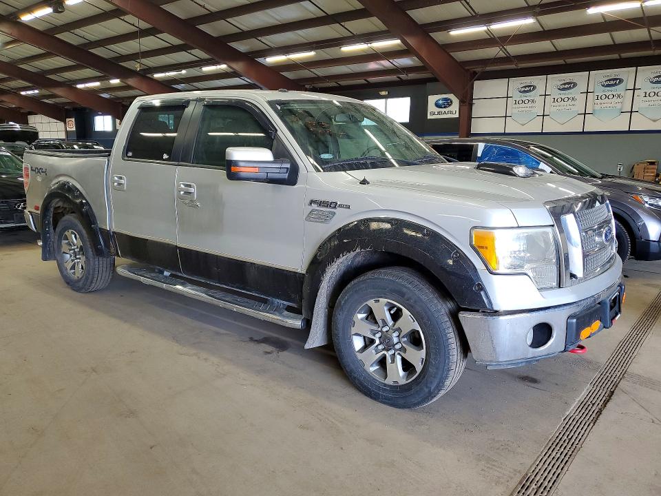 2010 Ford F-150 lightning VIN 1FTFW1EV7AKE40869 COPART salvage auction — REAR END, Wv - Certificate Of Title, sold $2,500 on 2026-07-03 (photo 4)