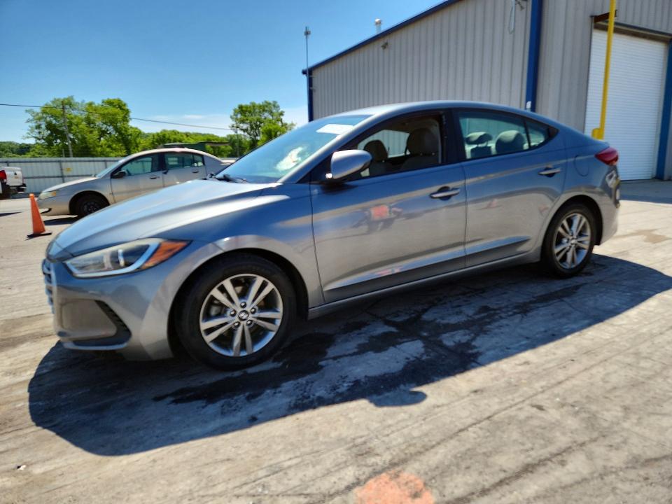 2017 Hyundai Elantra VIN KMHD84LF3HU372868 COPART salvage auction — FRONT END, Ga - Cert Of Title-Salvage, sold $2,100 on 2026-07-15 (photo 1)