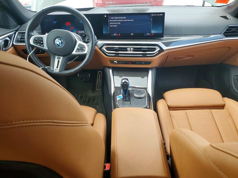 2023 BMW I4 VIN WBY33AW06PFN77994 COPART salvage auction — FRONT END, MO - SALVAGE CERTIFICATE OF TITLE, sold $11,300 on 2026-07-24 (photo 8)