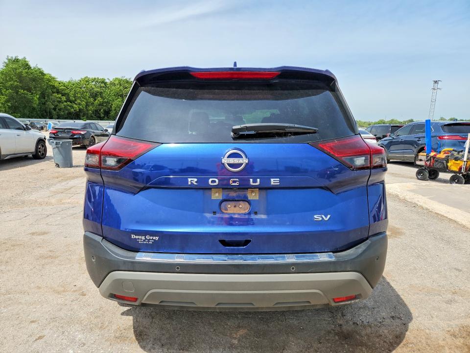 2023 Nissan Rogue VIN JN8BT3BA6PW414998 COPART salvage auction — FRONT END, Id - Salvage Certificate Of Title, sold $5,100 on 2026-07-09 (photo 6)