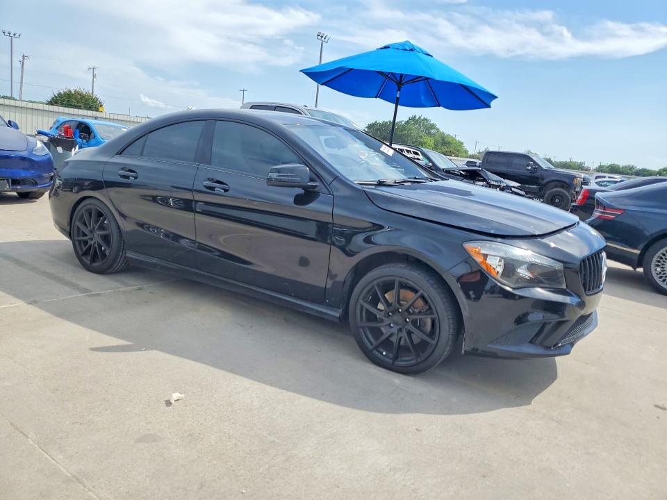 2016 Mercedes-benz Cla-klasse VIN WDDSJ4EB7GN298332 COPART salvage auction — FRONT END, Tx - Salvage Vehicle Title, sold $6,400 on 2026-07-27 (photo 4)