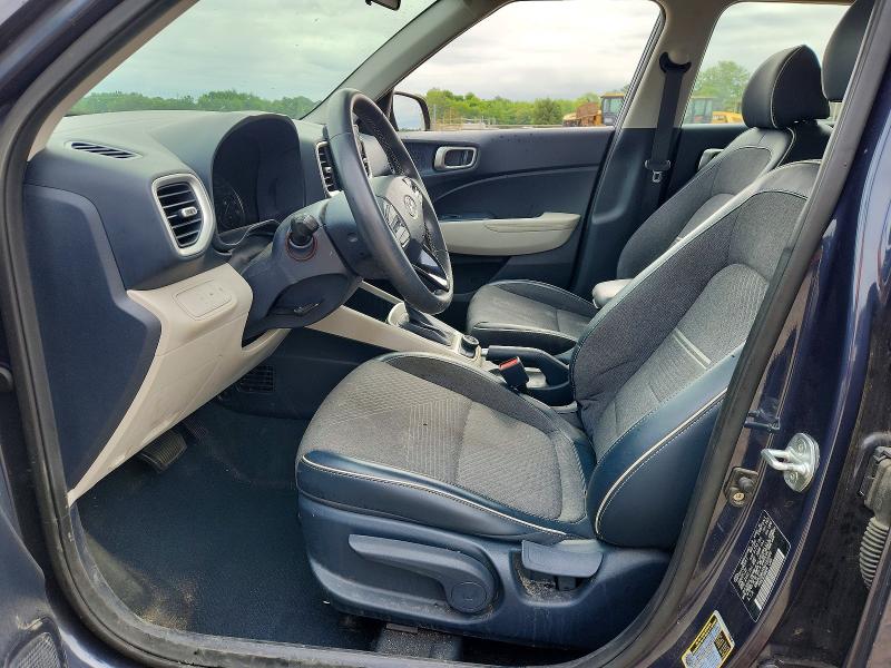 2022 Hyundai Venue VIN KMHRC8A3XNU169685 COPART salvage auction — REAR END, Al - Cert Of Title-Salvage Title, sold $1,850 on 2026-07-29 (photo 7)