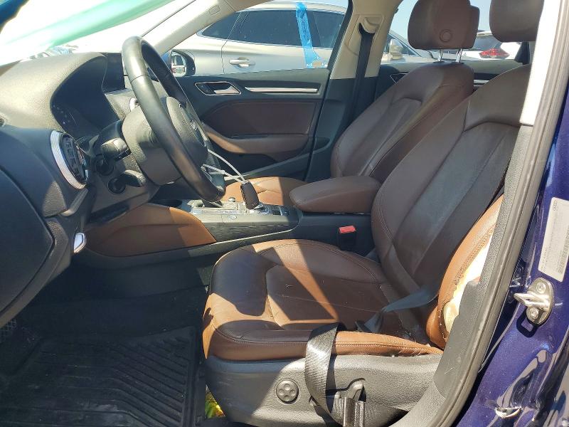 2016 Audi A3 VIN WAUE8GFFXG1026481 COPART salvage auction — UNDERCARRIAGE, Tx - Salvage Vehicle Title, sold $2,500 on 2026-07-06 (photo 7)