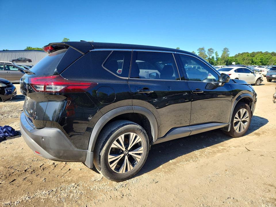 2021 Nissan Rogue VIN JN8AT3BAXMW010674 COPART salvage auction — FRONT END, Va - Cert Of Title - Salvage, sold $3,400 on 2026-07-14 (photo 3)