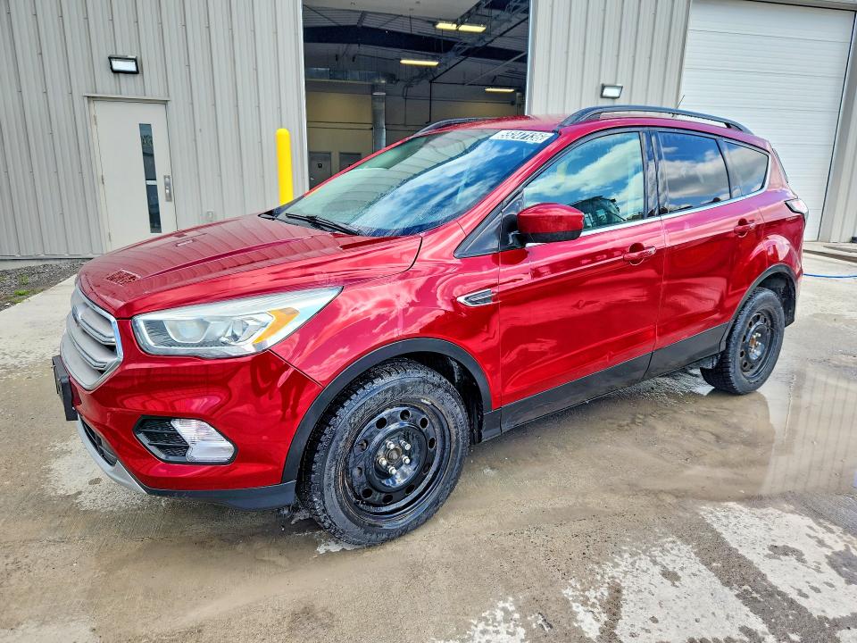 2018 Ford Escape VIN 1FMCU0HD4JUD23837 COPART salvage auction — MINOR DENT/SCRATCHES, On - Permit No Brand - Unfit (P), sold $4,200 on 2026-07-03 (photo 1)