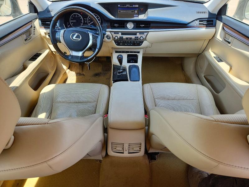 2013 Lexus ES VIN JTHBK1GG2D2042352 COPART salvage auction — FRONT END, Il - Salvage Certificate, sold $2,600 on 2026-07-14 (photo 8)