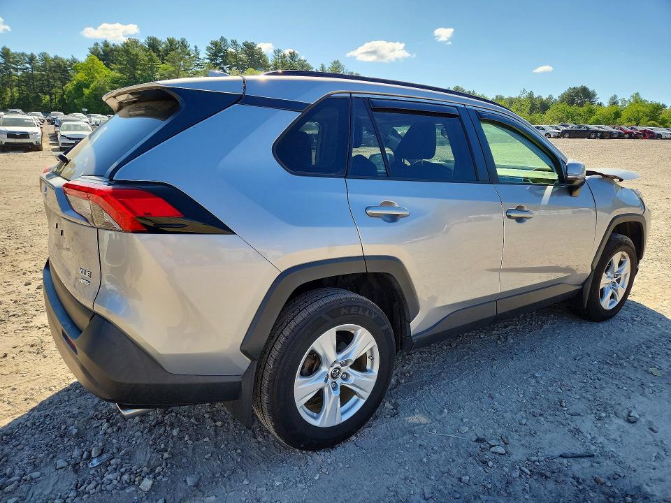 2019 Toyota Rav 4 VIN JTMP1RFV4KD512052 COPART salvage auction — FRONT END, Ma - Cert Of Title-Salvage, sold $8,000 on 2026-07-30 (photo 3)