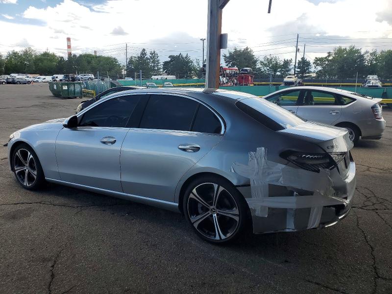 2023 Mercedes-benz C class VIN W1KAF4HB2PR120149 COPART salvage auction — REAR END, CO - SALVAGE TITLE (P), sold $575 on 2026-07-28 (photo 2)