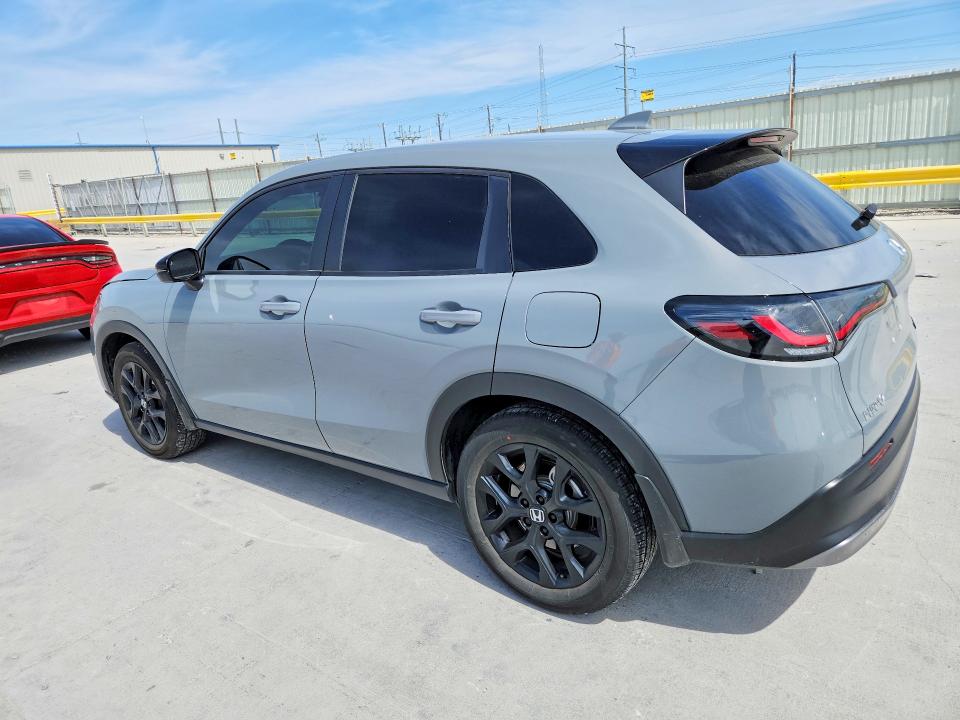 2025 Honda Hr-v VIN 3CZRZ1H56SM725633 COPART salvage auction — HAIL, TX - CERTIFICATE OF TITLE, sold $12,000 on 2026-07-28 (photo 2)