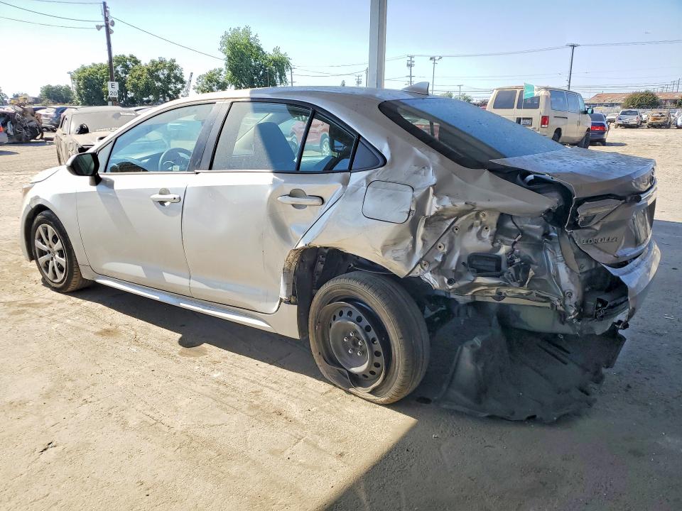 2020 Toyota Corolla VIN 5YFEPRAE5LP064318 COPART salvage auction — REAR END, Ca - Salvage Certificate, sold $2,950 on 2026-07-23 (photo 2)