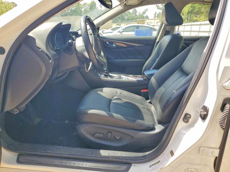 2018 Infiniti Q50 VIN JN1EV7AR2JM433149 COPART salvage auction — FRONT END, Nc - Salvage Certificate Of Title, sold $2,750 on 2026-07-24 (photo 7)