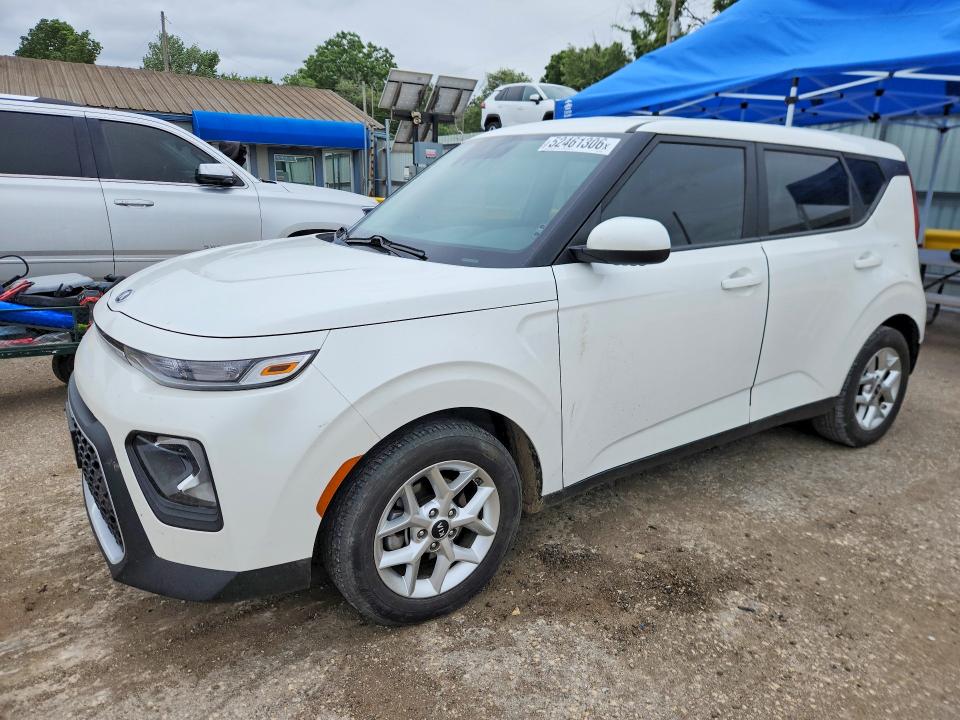2021 Kia Soul VIN KNDJ23AU1M7140668 COPART salvage auction — HAIL, OK - CERT OF TITLE-SALVAGE, sold $4,000 on 2026-07-15 (photo 1)