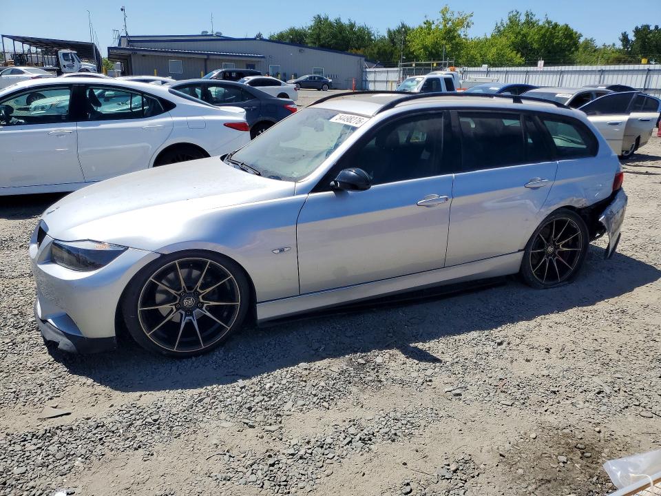2008 BMW 3er VIN WBAVS13518FX16943 COPART salvage auction — REAR END, Ca - Salvage Certificate, sold $350 on 2026-07-02 (photo 1)