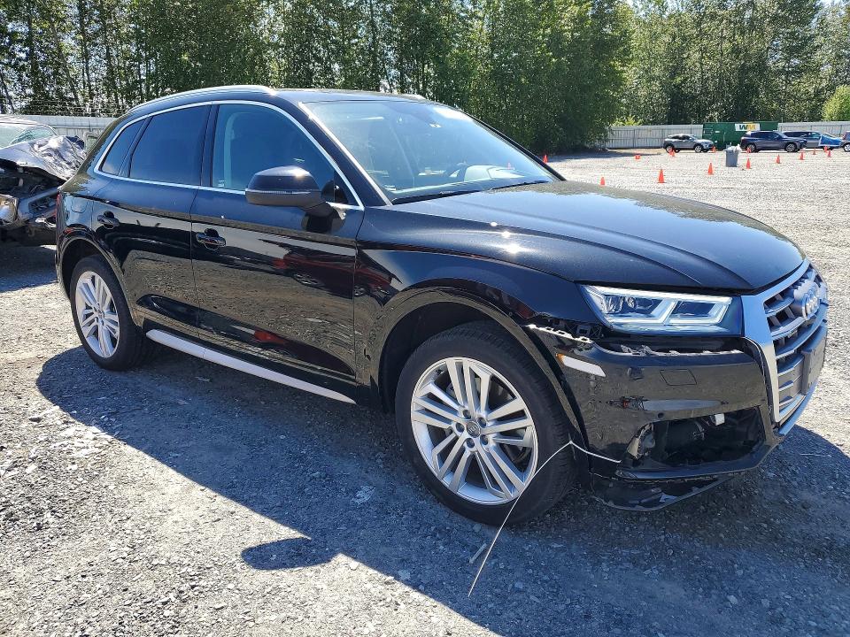 2018 Audi Q5 VIN WA1CNAFY1J2067739 COPART salvage auction — FRONT END, Wa - Bill Of Sale, sold $2,700 on 2026-07-27 (photo 4)