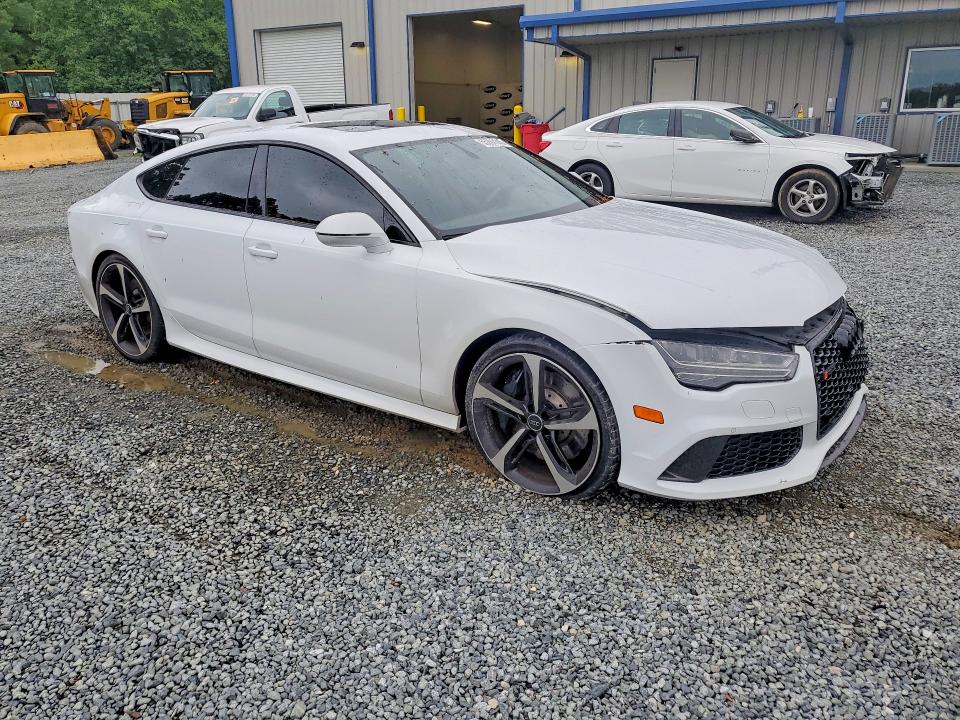 2017 Audi S7 VIN WUAWAAFC0HN901045 COPART salvage auction — FRONT END, Nc - Salvage Certificate Of Title, sold $7,700 on 2026-07-30 (photo 4)