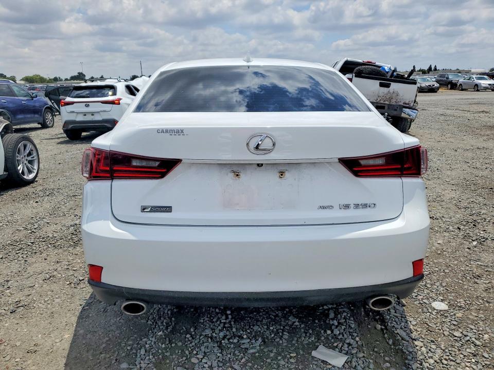 2015 Lexus VIN JTHCF1D22F5016742 COPART salvage auction — FRONT END, Ca - Salvage Certificate, sold $550 on 2026-07-28 (photo 6)
