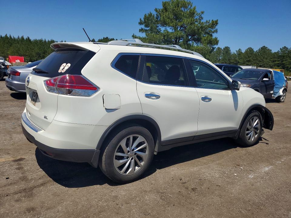 2015 Nissan Rogue VIN 5N1AT2MT5FC756244 COPART salvage auction — FRONT END, Sc - Cert Of Title-Salvage, sold $1,550 on 2026-07-03 (photo 3)