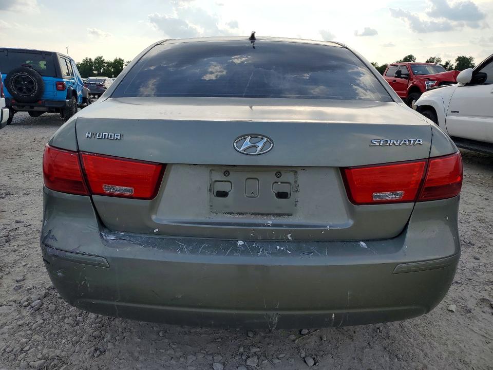 2009 Hyundai Sonata VIN 5NPET46CX9H546083 COPART salvage auction — FRONT END, Tx - Salvage Vehicle Title, sold $675 on 2026-07-28 (photo 6)