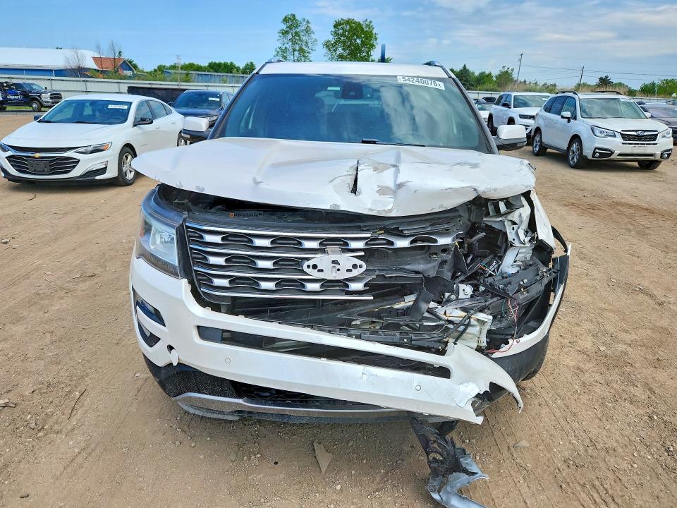 2017 Ford Explorer VIN 1FM5K8F88HGB88910 COPART salvage auction — FRONT END, OH - CERT OF TITLE-SALVAGE, sold $1,500 on 2026-07-02 (photo 5)