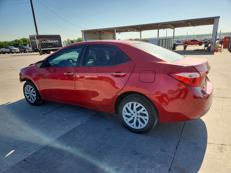 2017 Toyota Corolla VIN 5YFBURHE0HP612556 COPART salvage auction — FRONT END, Tx - Salvage Vehicle Title, sold $825 on 2026-07-16 (photo 2)