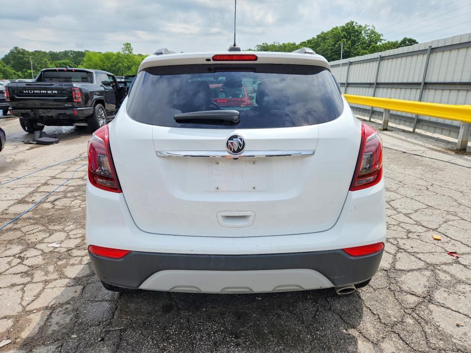 2020 Buick Encore VIN KL4CJASB6LB077473 COPART salvage auction — HAIL, Mo - Salvage Certificate Of Title, sold $4,950 on 2026-07-27 (photo 6)