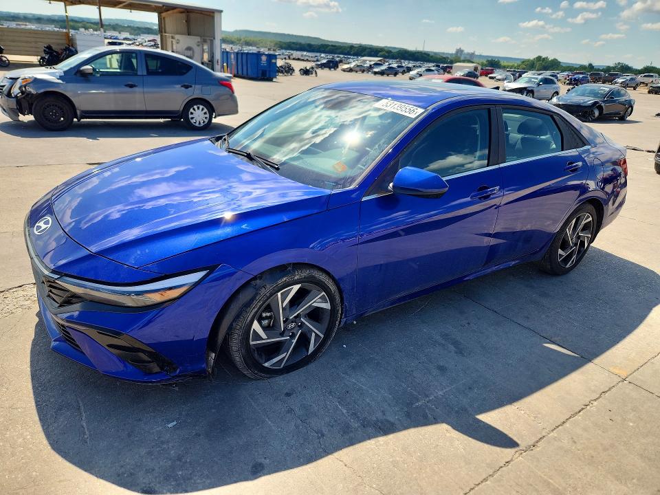 2024 Hyundai VIN KMHLS4DG9RU784234 COPART salvage auction — FRONT END, Tx - Salvage Vehicle Title, sold $6,200 on 2026-07-20 (photo 1)
