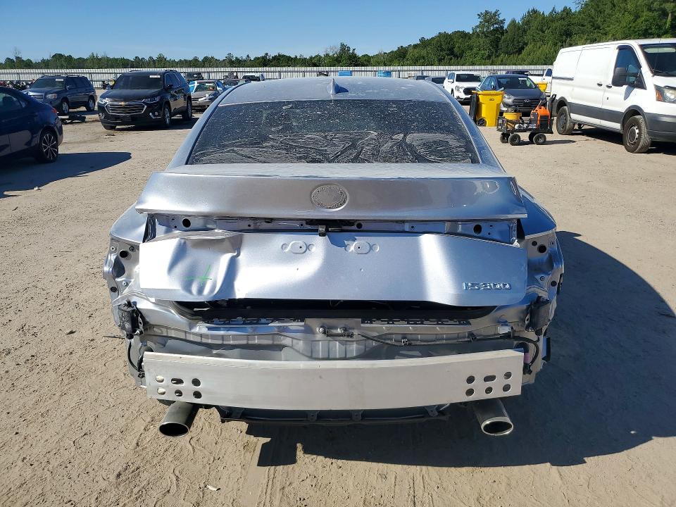 2024 Lexus Is VIN JTHCA1D22R5129917 COPART salvage auction — REAR END, Sc - Cert Of Title-Salvage, sold $16,000 on 2026-07-29 (photo 6)
