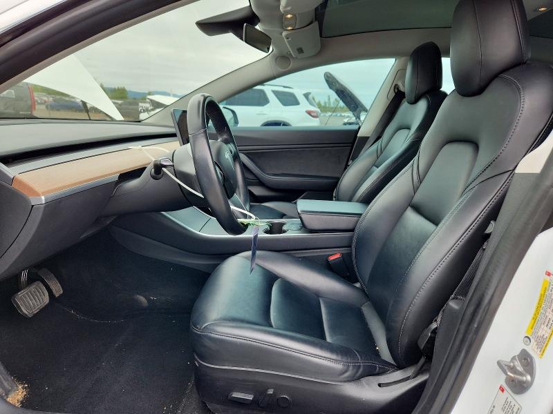 2018 Tesla Model 3 VIN 5YJ3E1EA6JF035196 COPART salvage auction — FRONT END, Or - Salvage Title Certificate, sold $600 on 2026-07-21 (photo 7)