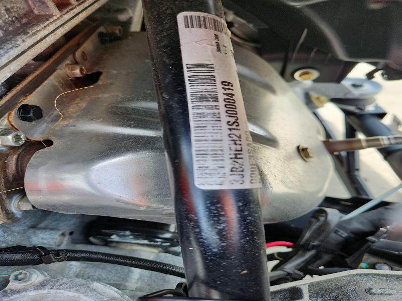 2025 Can-am/ brp Ryker VIN 3JB2HEH21SJ000419 COPART salvage auction — FRONT END, Fl - Certificate Of Destruction, sold $3,000 on 2026-07-02 (photo 9)