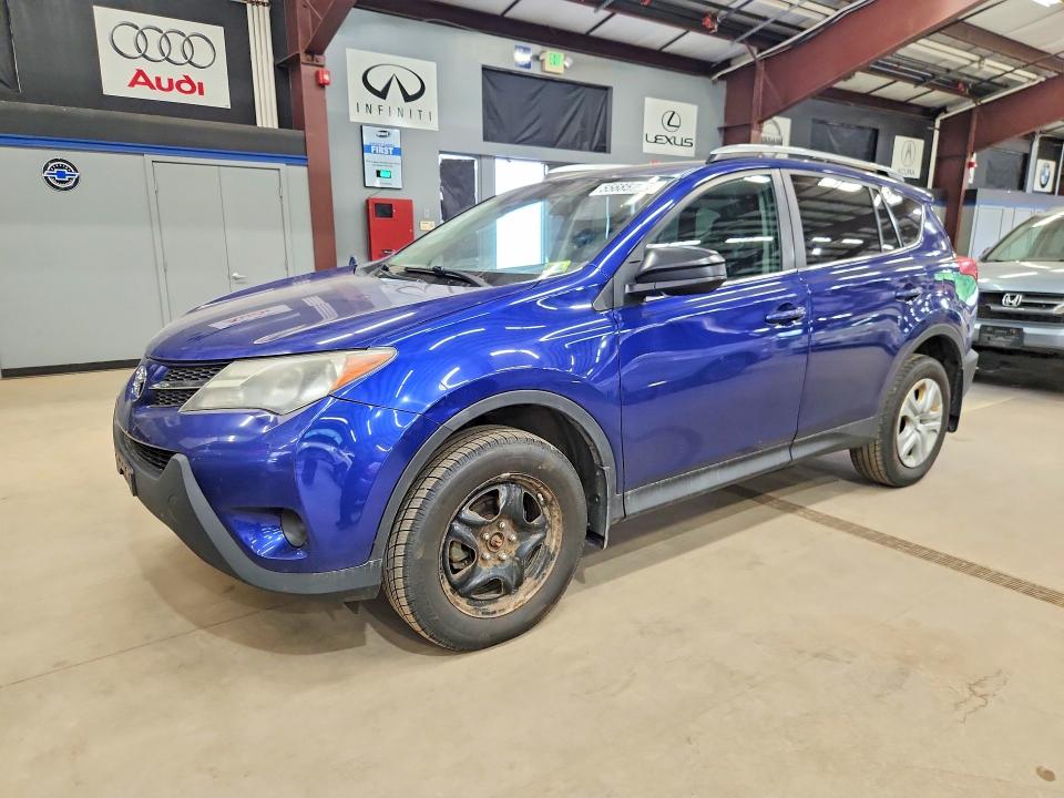 2015 Toyota Rav4 VIN 2T3BFREV9FW404015 COPART salvage auction — REAR END, Vt - Certificate Of Title (P), sold $1,400 on 2026-07-10 (photo 1)