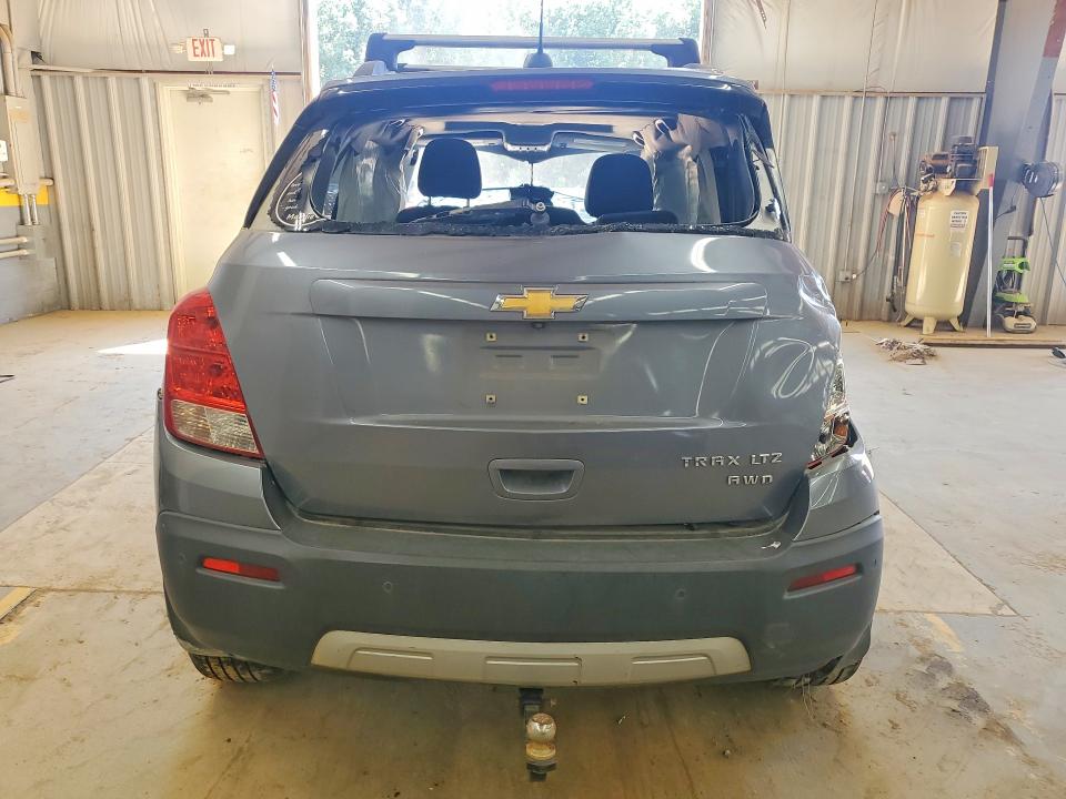 2015 Chevrolet Trax VIN KL7CJTSB8FB088347 COPART salvage auction — ROLLOVER, Nc - Salvage Certificate Of Title, sold $550 on 2026-07-08 (photo 6)
