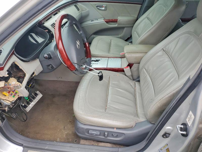 2008 Hyundai Azera VIN KMHFC46F08A288849 COPART salvage auction — FRONT END, Nc - Salvage Certificate Of Title, sold $325 on 2026-07-22 (photo 7)