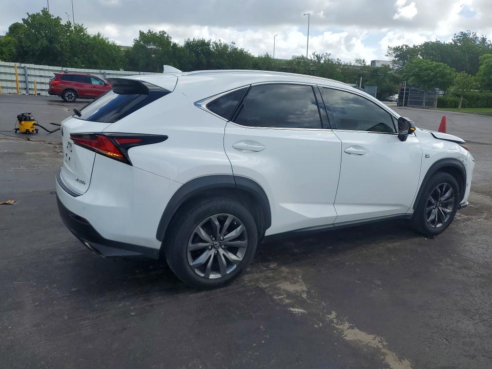 2021 Lexus Nx VIN JTJSARBZ9M2193374 COPART salvage auction — FRONT END, Fl - Cert Of Title Slvg Rebuildable, sold $11,500 on 2026-07-13 (photo 3)