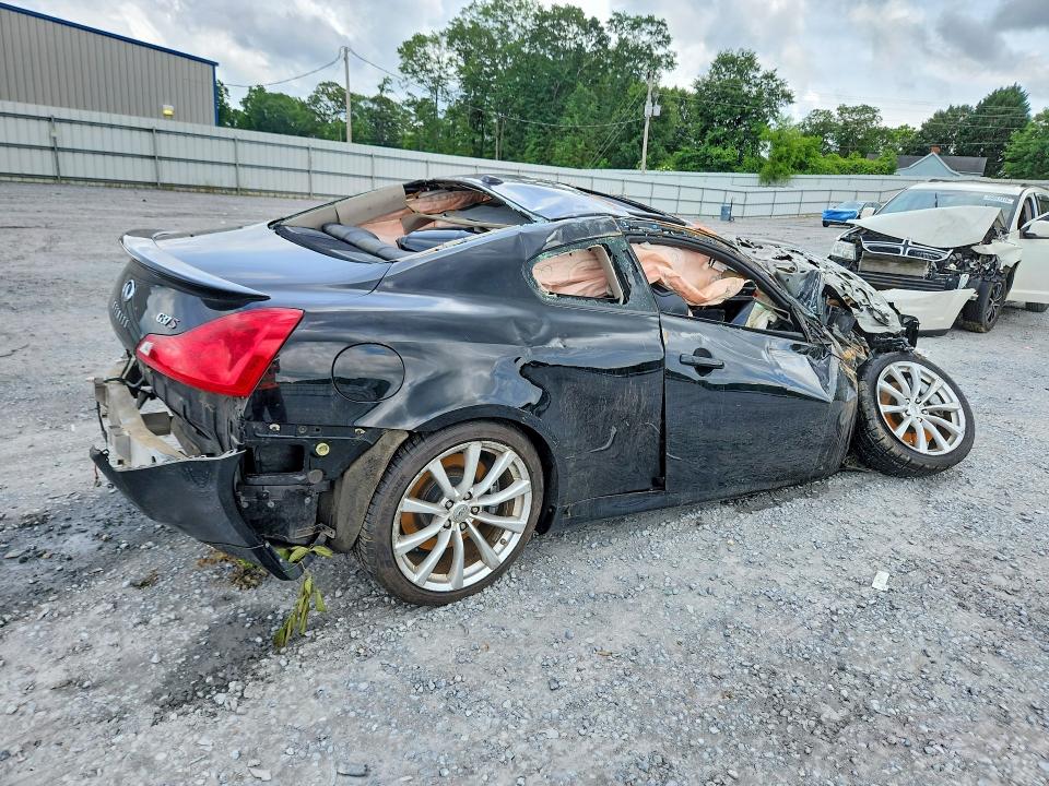 2009 Infiniti G VIN JNKCV64E29M602541 COPART salvage auction — ROLLOVER, SC - CERT OF TITLE-SALVAGE, sold $175 on 2026-07-29 (photo 3)