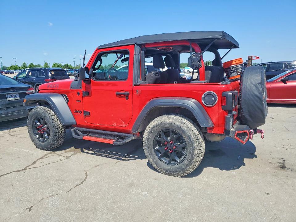2020 Jeep Wrangler / VIN 1C4GJXAN7LW278586 COPART salvage auction — WATER/FLOOD, Mo - Salvage Certificate Of Title, sold $6,500 on 2026-07-10 (photo 2)