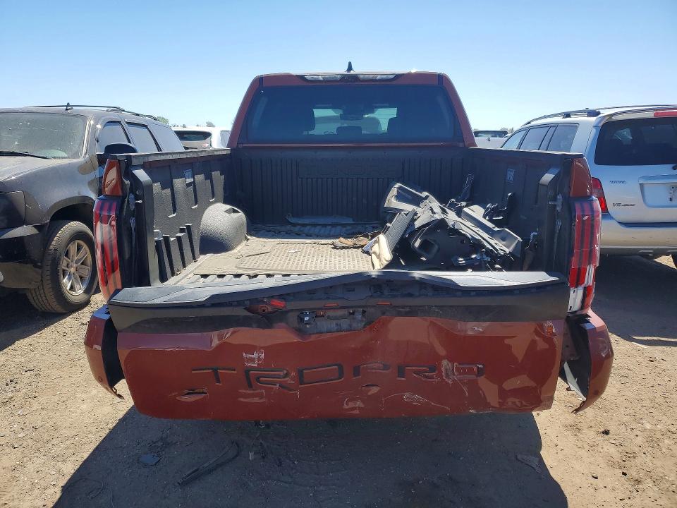 2024 Toyota Tundra VIN 5TFPC5DB1RX057357 COPART salvage auction — REAR END, Il - Salvage Certificate, sold $41,250 on 2026-07-02 (photo 6)