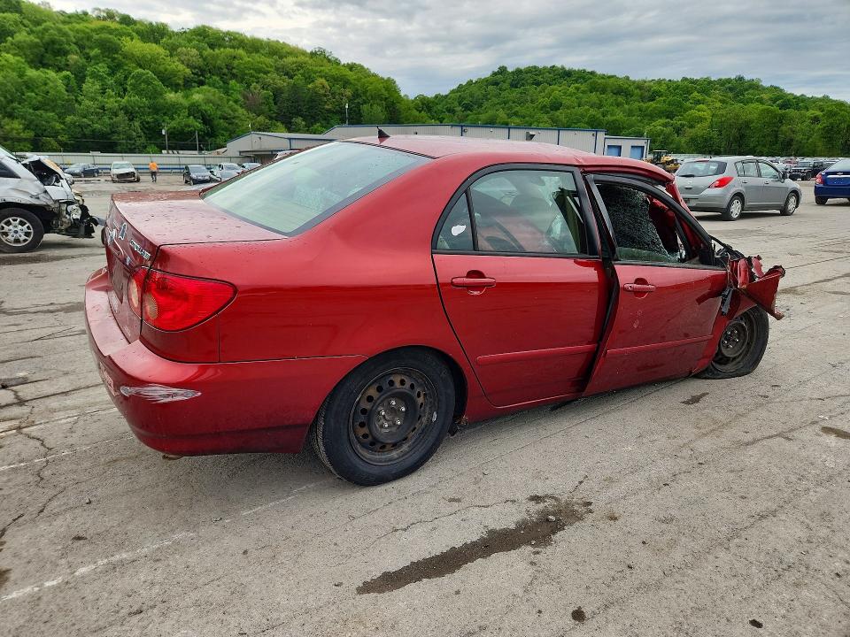 2007 Toyota Corolla VIN 2T1BR30E57C819114 COPART salvage auction — ALL OVER, PA - CERTIFICATE OF SALVAGE, sold $275 on 2026-07-02 (photo 3)