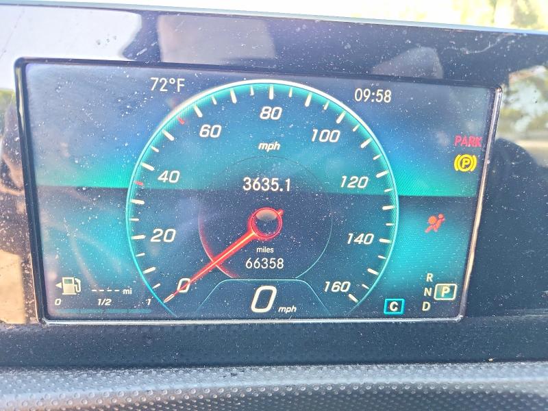 2019 Mercedes-benz A-klasse VIN WDD3G4FB6KW035673 COPART salvage auction — FRONT END, VA - CERT OF TITLE - SALVAGE, sold $1,950 on 2026-07-28 (photo 9)